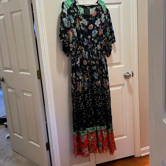 Johnny Was Dresses & Skirts - Maxi dress Johnny Was Jade gorgeous sheer L/XL excellent guc